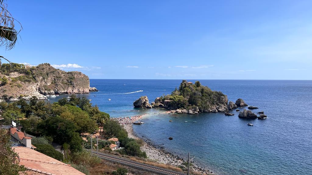 taormina sicily isola bella