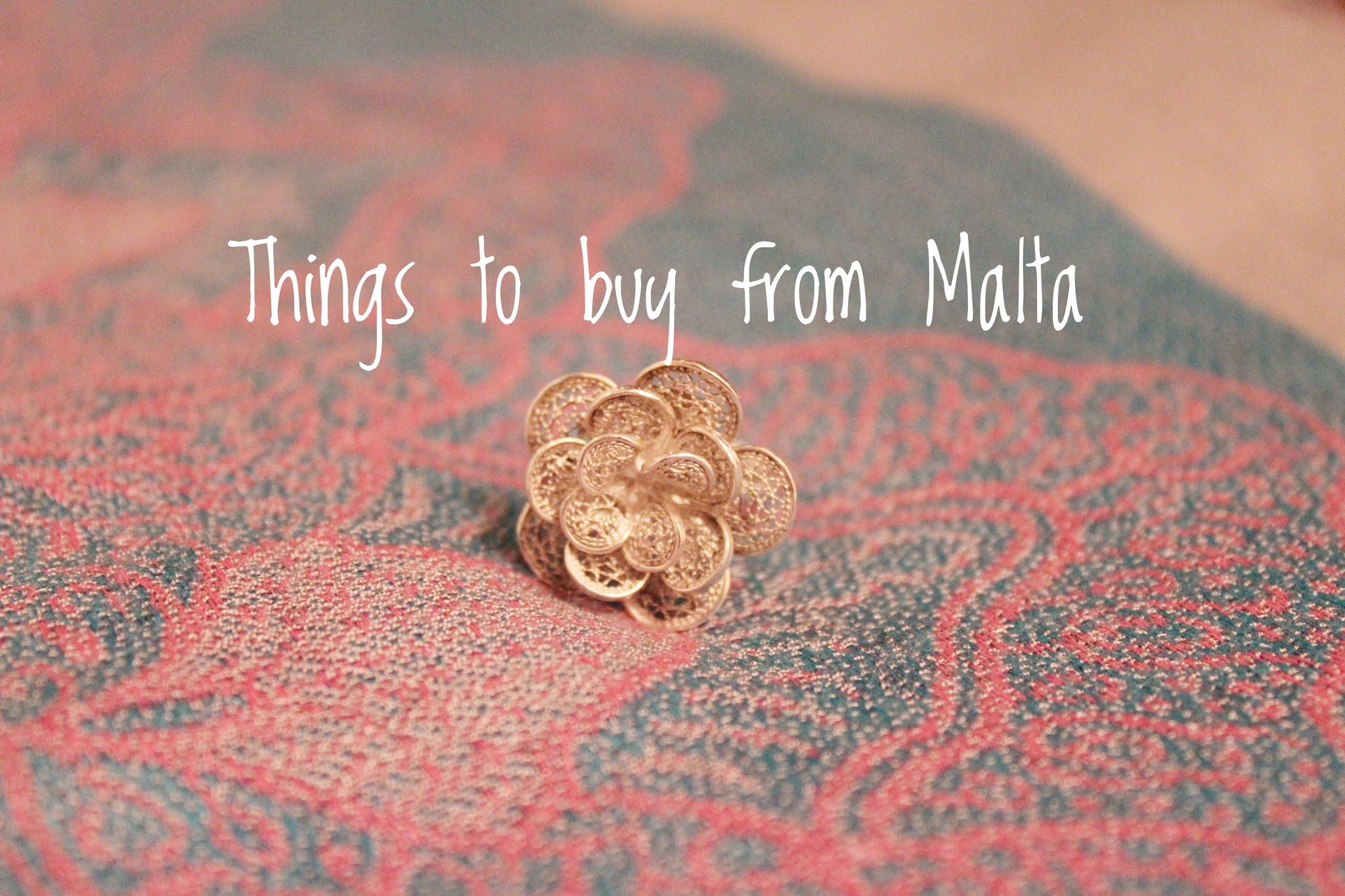 Things to buy from Malta